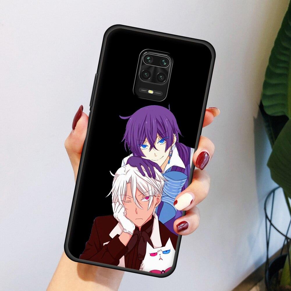 Anime Die Fallstudie von Vanitas Telefon Fall Für Xiaomi Redmi Hinweis 9S 9 8 7 10 Pro 8T 9C 9A 8A K40 Weiche Schwarze Abdeckung Coque Funda