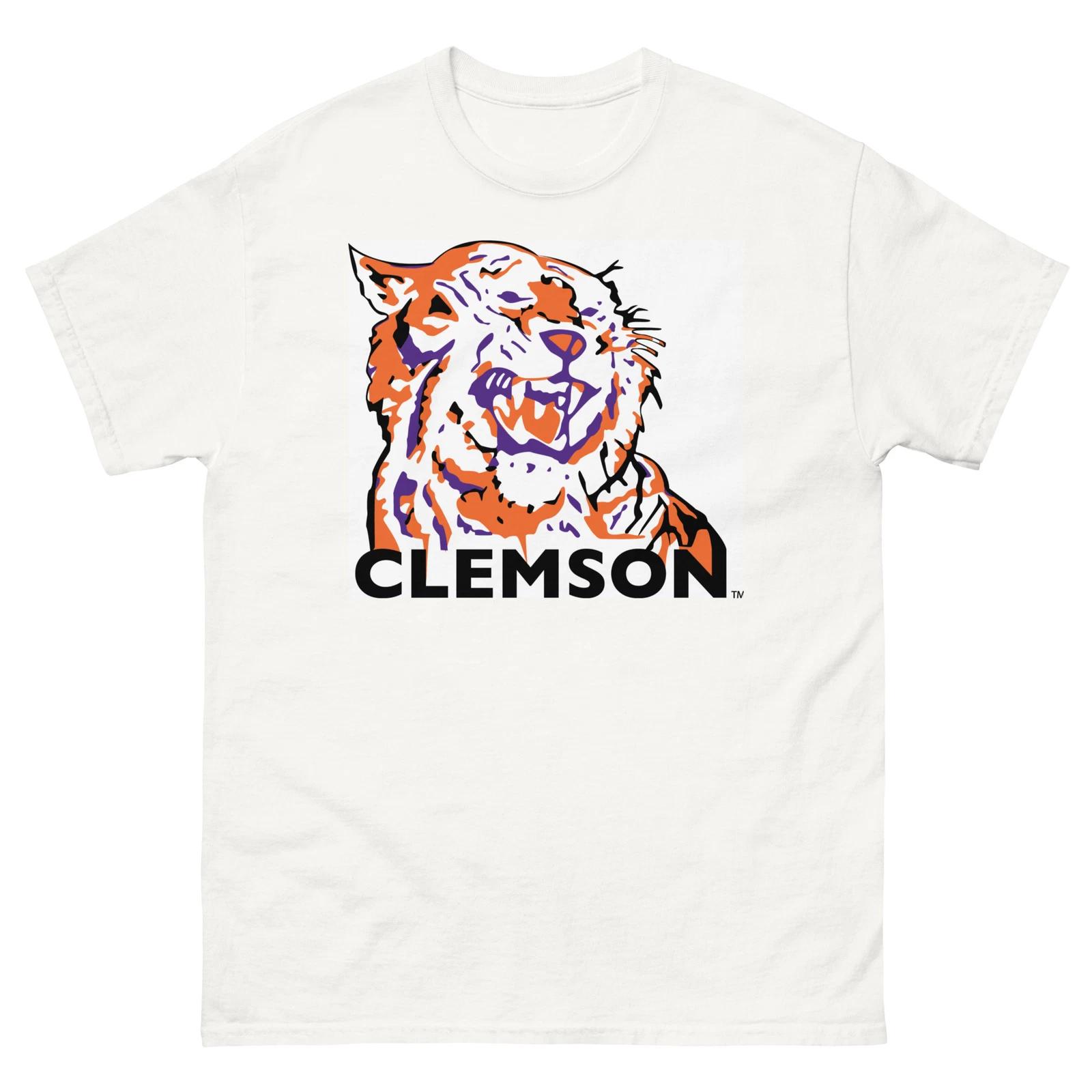 Vintage Clemson University Tigers T-Shirt Size S-XXXXL S