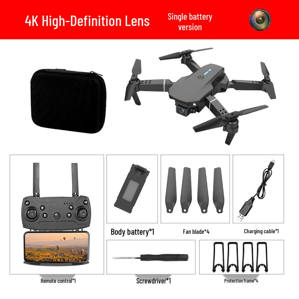 High-Definition E88 K3 Drone: Four-Axis Remote-Control Aerial Photography Toy