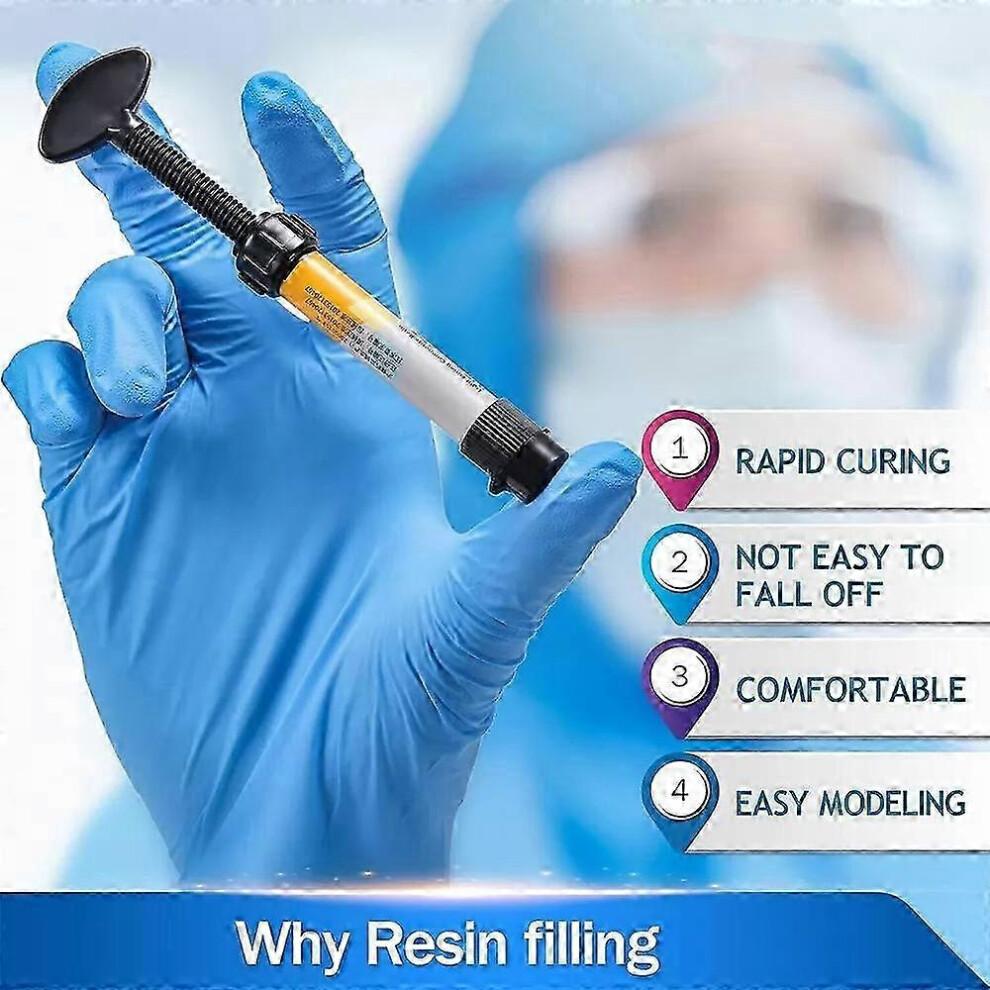 (A1 A2 A3) Teeth Resin Tooth Repair Dental Cement Cavity Filling Strong Repair Restoration 2025 New