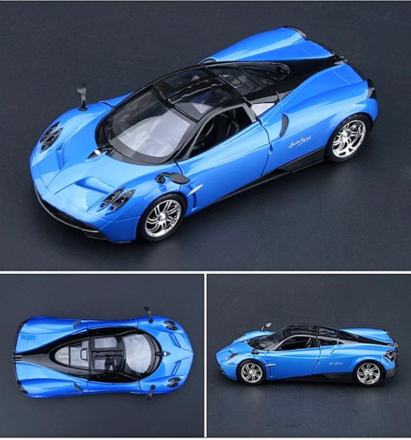 1:24 Pagani Huayra BC Alloy Sports Model Diecasts Metal Racing Super Car Vehicles Model Simulation Collection Childrens Toy Gift