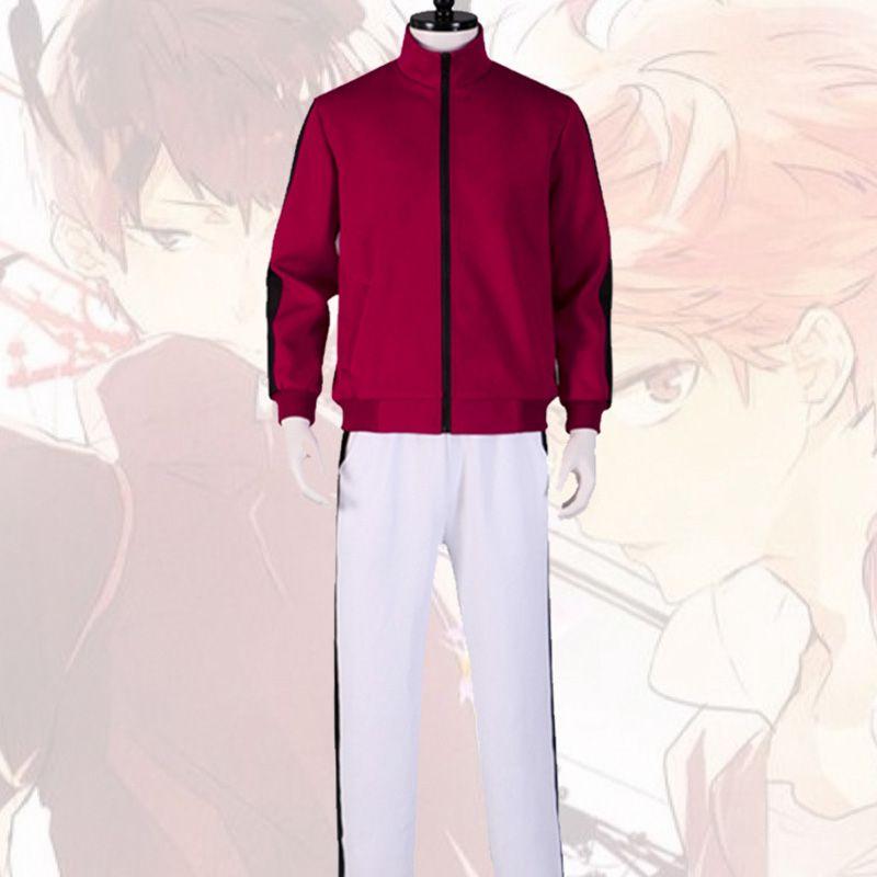 Unisex Haikyuu Miya Atsumu School Uniform Tracksuit For Casual And Fitness Wear