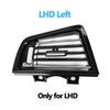 LHD RHD Piano Black Front Air Vents AC Outlet Panel Chrome For BMW 5 Series F10 F11 F18 520i 523i 525i 528i 535i