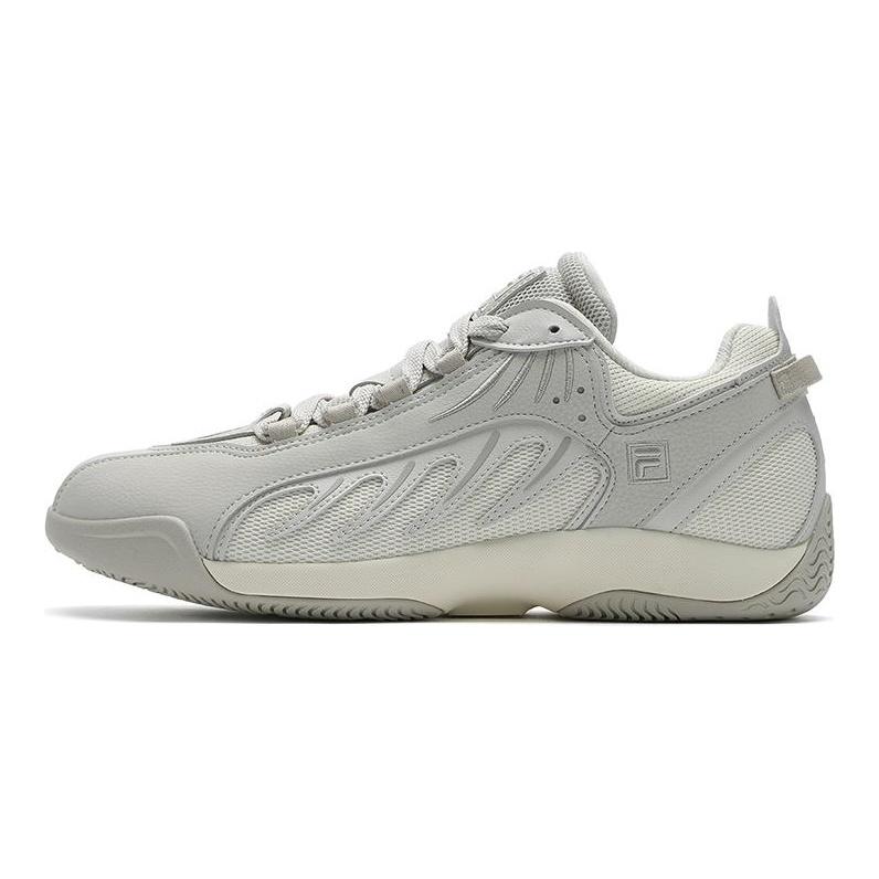 Fila ADE2025 Retro Fashion Trendy Personality Simple Comfortable Versatile Sports Wear Men Sneakers Gray White F12M531118FBW