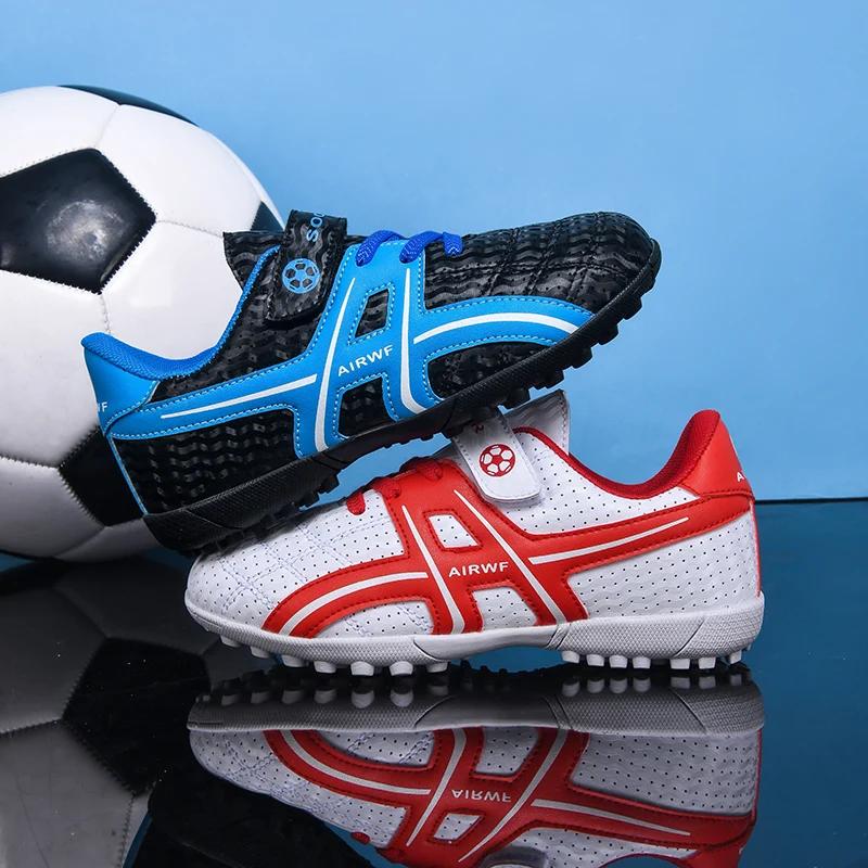 Kinder Fußballschuhe FG/TF Fußballschuhe Kinder Professionelles Rasentraining Sportschuhe Jungen Outdoor Futsal Fußball Sneaker Kind