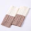 Winter Women Ribbed Leg Warmers Patchwork Knitted Long Boot Socks For Party Dance Sports Yoga Accessories