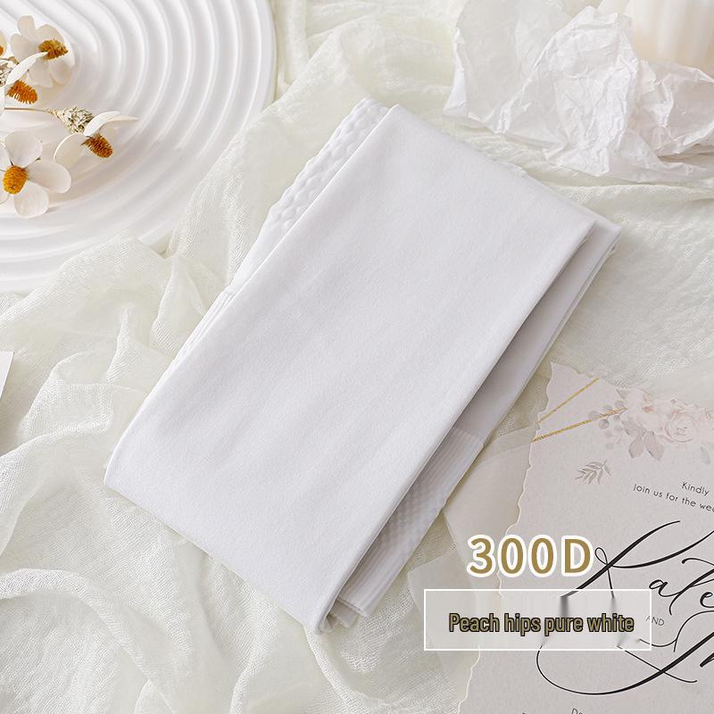 

Женские хлопковые леггинсы с высокой талией - Плотные, на бархатной подкладке, колготки со штрипками молочно-белого и бежевого цвета для осени/зимы Full Foot One Size [85-125 pounds]