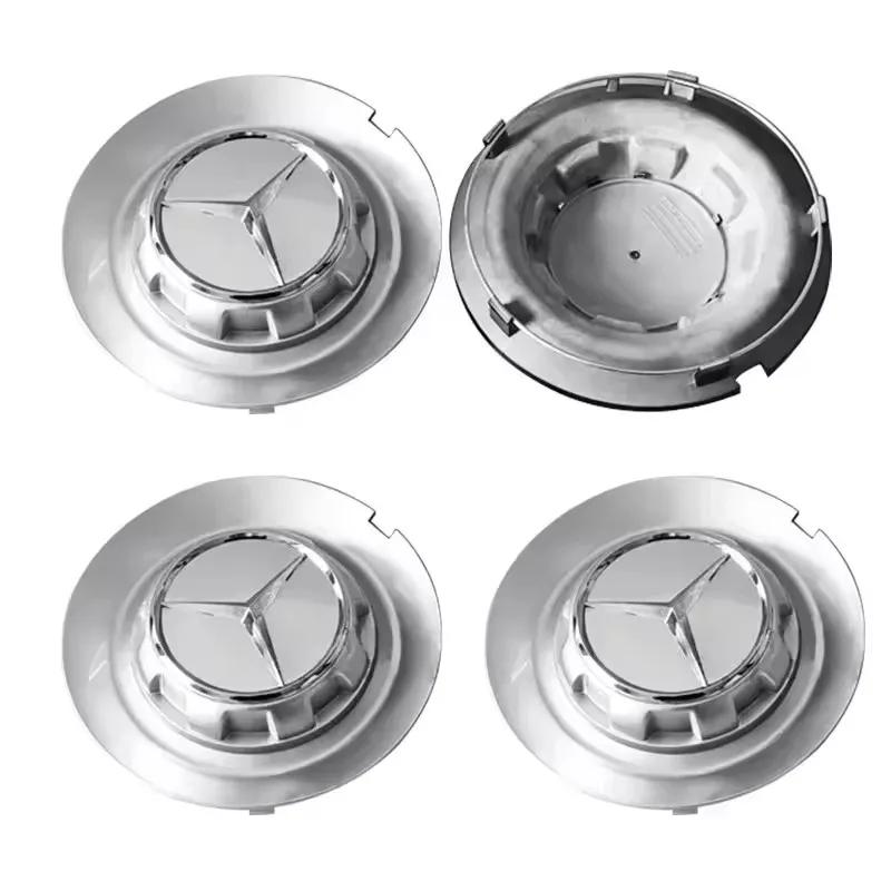

New W201 W220 Hot 2025 For AMG Car For Mercedes benz AMG 4PCS 147mm C-1028 17028 Car Wheel Center Hub Cover Cap Badge Logo For M