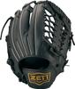 ZETT Litex Glove for Softball and Black Size 5 All-Around Baseball, Left-Handed Throw, (1900), (BSGB3910A)
