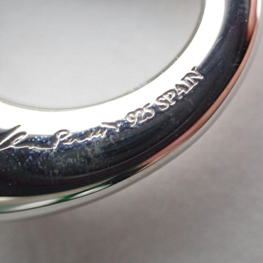 [Used] TIFFANY/Tiffany 925 Open Heart Pendant/Necklace/j63-1