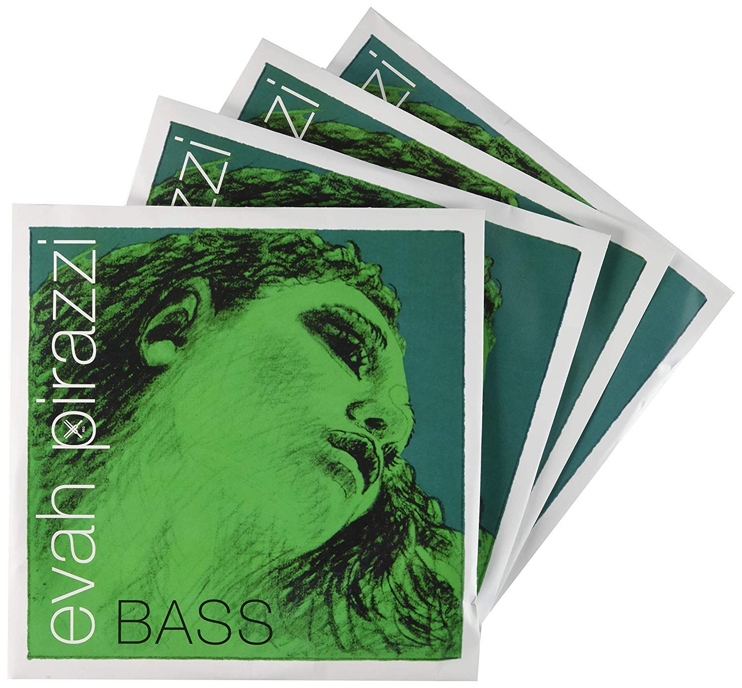 

Pirastro EVAH PIRAZZI Double Bass Strings, 34 Mittel Set, 449020