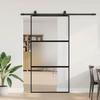 VidaXL Sliding Door with Black Hardware Kit 102.5x205 Cm, Sliding Door On Rail, Sliding Door 3375879