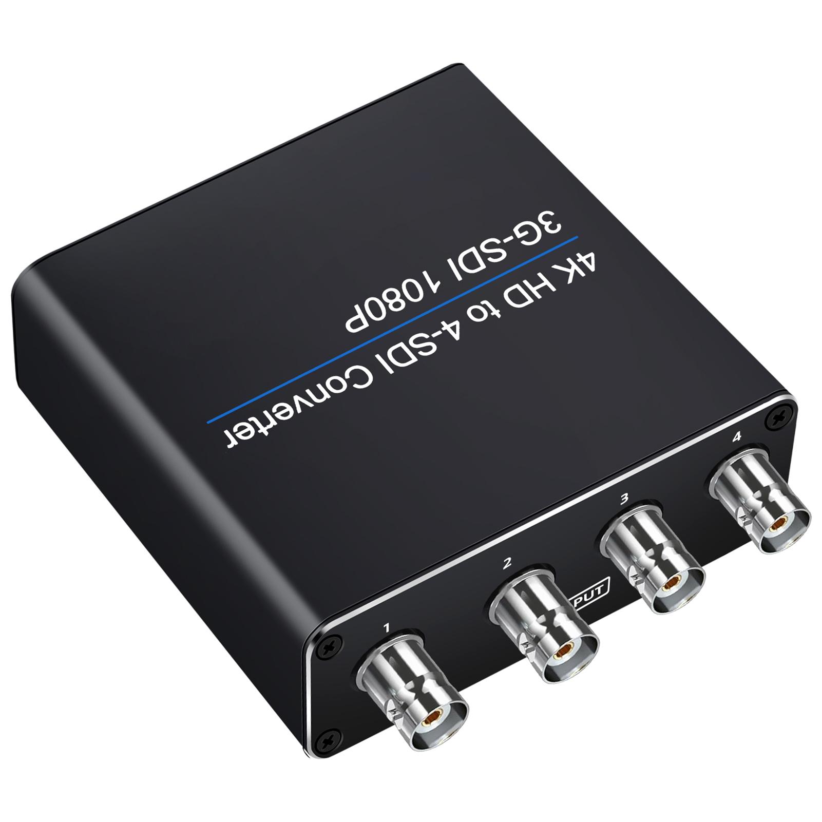 

High Definition Multimedia Interface to SDI Converter 4K 1 Input to 4 Outputs for Camera Home Theater