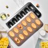 12-Hole Shell Design Cake Baking Pan Perfect for Holiday Dessert Making