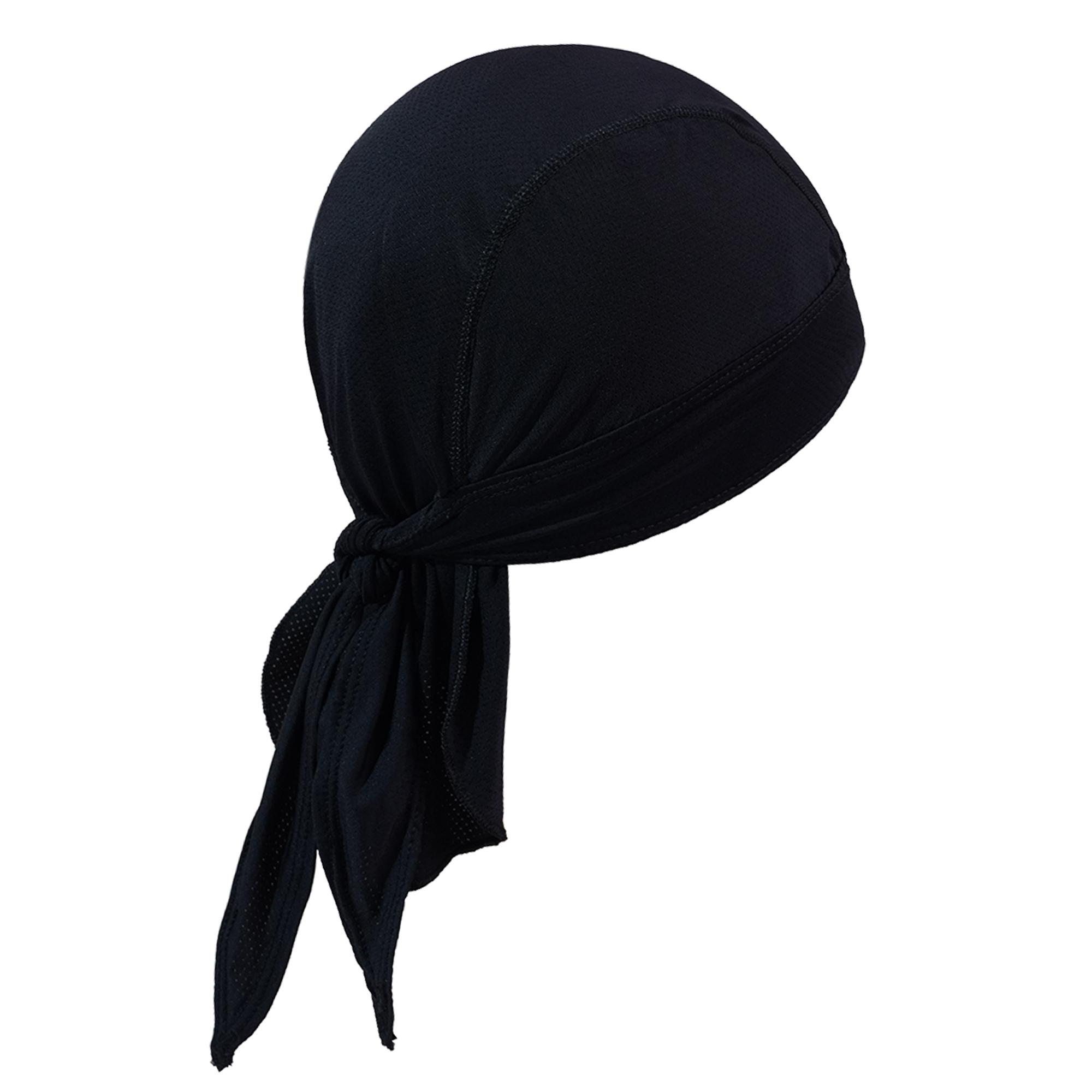 

Мужской длинный платок на голову, пиратская шляпа, подшлемник, велосипедные шапки, мягкая вентилируемая сетчатая шапка, повязка для бега, шапка-бини