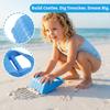 Sand Toy, Snow Play Toy For Kids,Color Random, Perfect For Beach