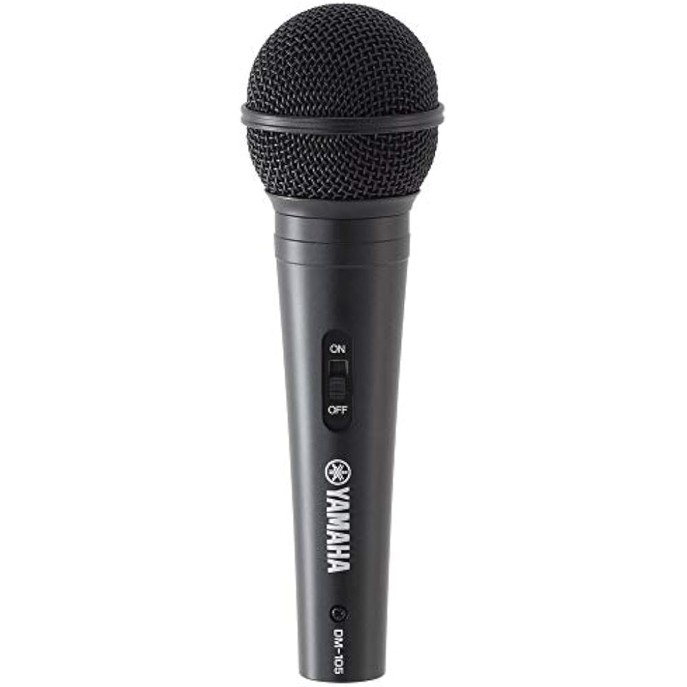 Yamaha (YAMAHA) Dynamic Microphone DM-105 Unidirectional XLR Female to Phone with 5m Cable