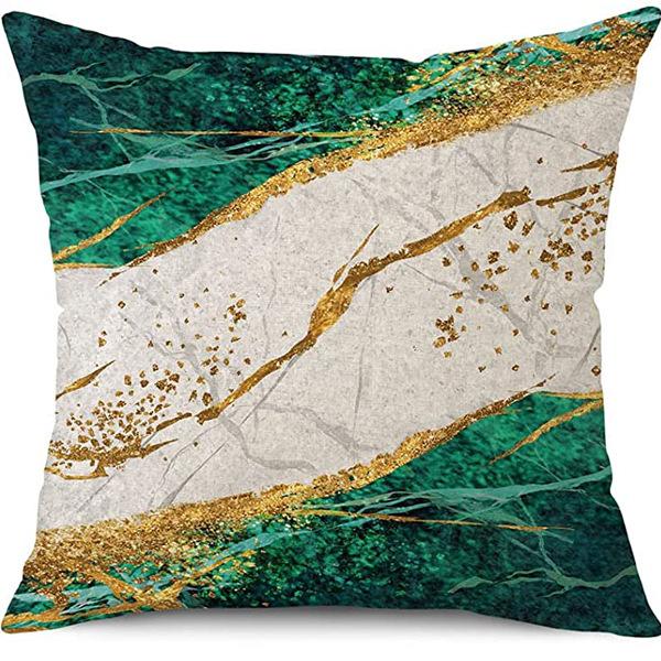New Summer Hot-selling Light Luxury Series Simple Marble Sofa Bedside Cushion Pillow Cover