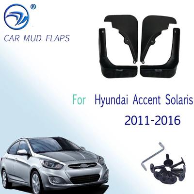 OE-Stil geformte Schmutzfänger für Hyundai Accent Solaris 2011–2016 Schmutzfänger Spritzschutz Kotflügel 2012 2013 2014 2015 Styling