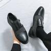 Size 38-46 Vintage Men Loafers Men Casual Breathable Fashionable Small Leather Shoes Men Gentlemen's Versatile Social Shoes