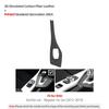 Для BMW F20 F21 F22 F23 1 2 серии 116i 118i Центральная консоль, мультимедийная панель, наклейка, замшевая пленка, аксессуары для салона автомобиля