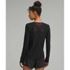 Lululemon Sculpt Long Sleeve Shirt  Pleated Black