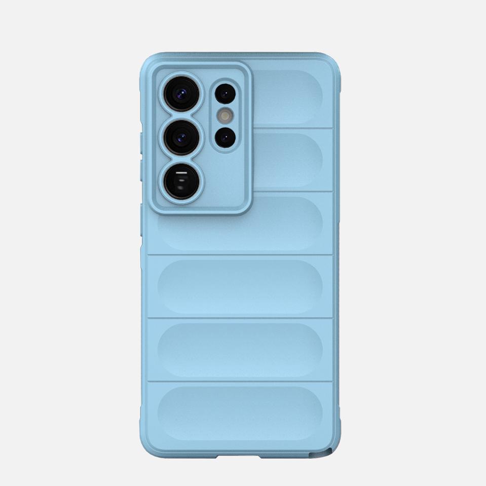 Full Lens Protection Soft Silicone Armor Case For Samsung Galaxy S26 Ultra S25 Edge S24 FE S22 S23 Plus Solid Color Bumper Cover