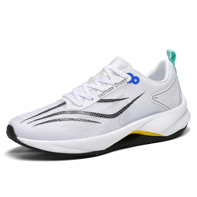 

Высококачественная четырехсезонная спортивная обувь для мужчин и женщин, кроссовки для бега, комбинированная подошва, нескользящая повседневная обувь 45