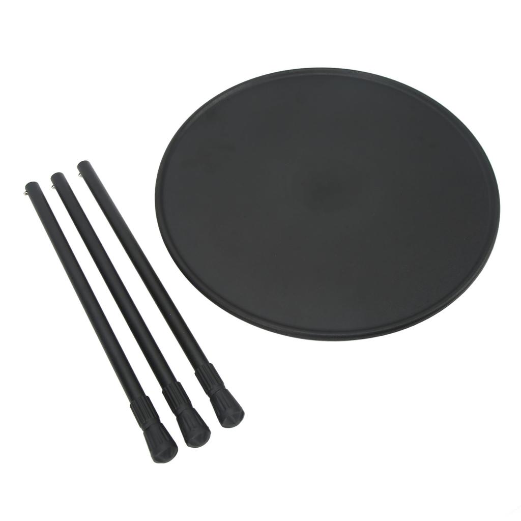 Folding Camping Round Table Aluminum Alloy Liftable Portable Picnic Camping Table for Self Driving RV Equipment Supplies