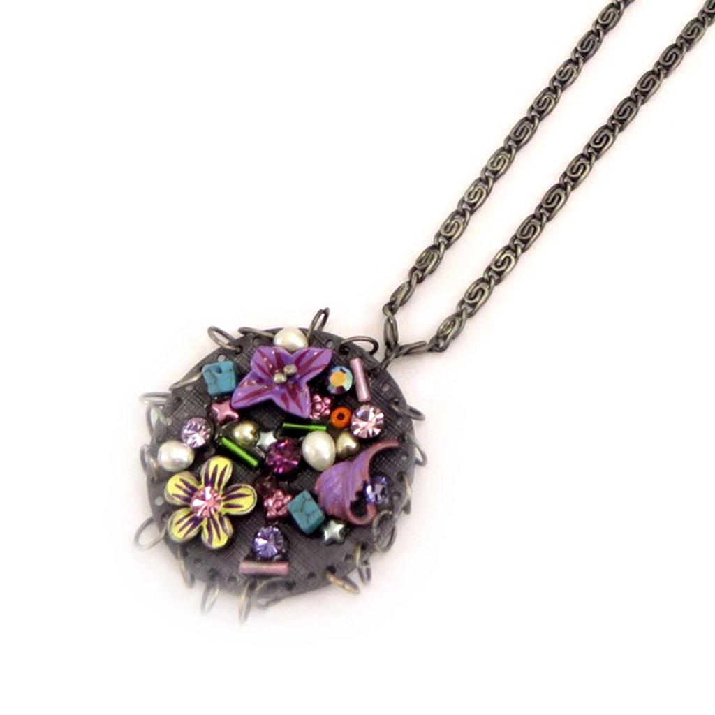 Les Trésors De Lily [D5655] - Collier Créateur 'Hermione' Rond Violet