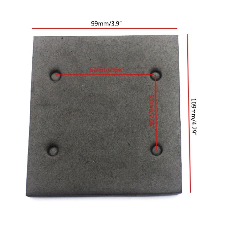 Square Sander Backing Pad Sander Pad Replacement Self Adhesive Sander Pad Mat