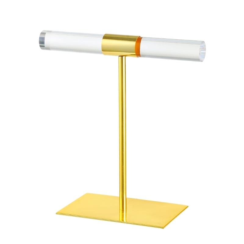 

Multifuntional Bracelet Display Stand Necklace Display Holder Watch Rack Bracelet Organizers Acrylic Texture for Jewelry