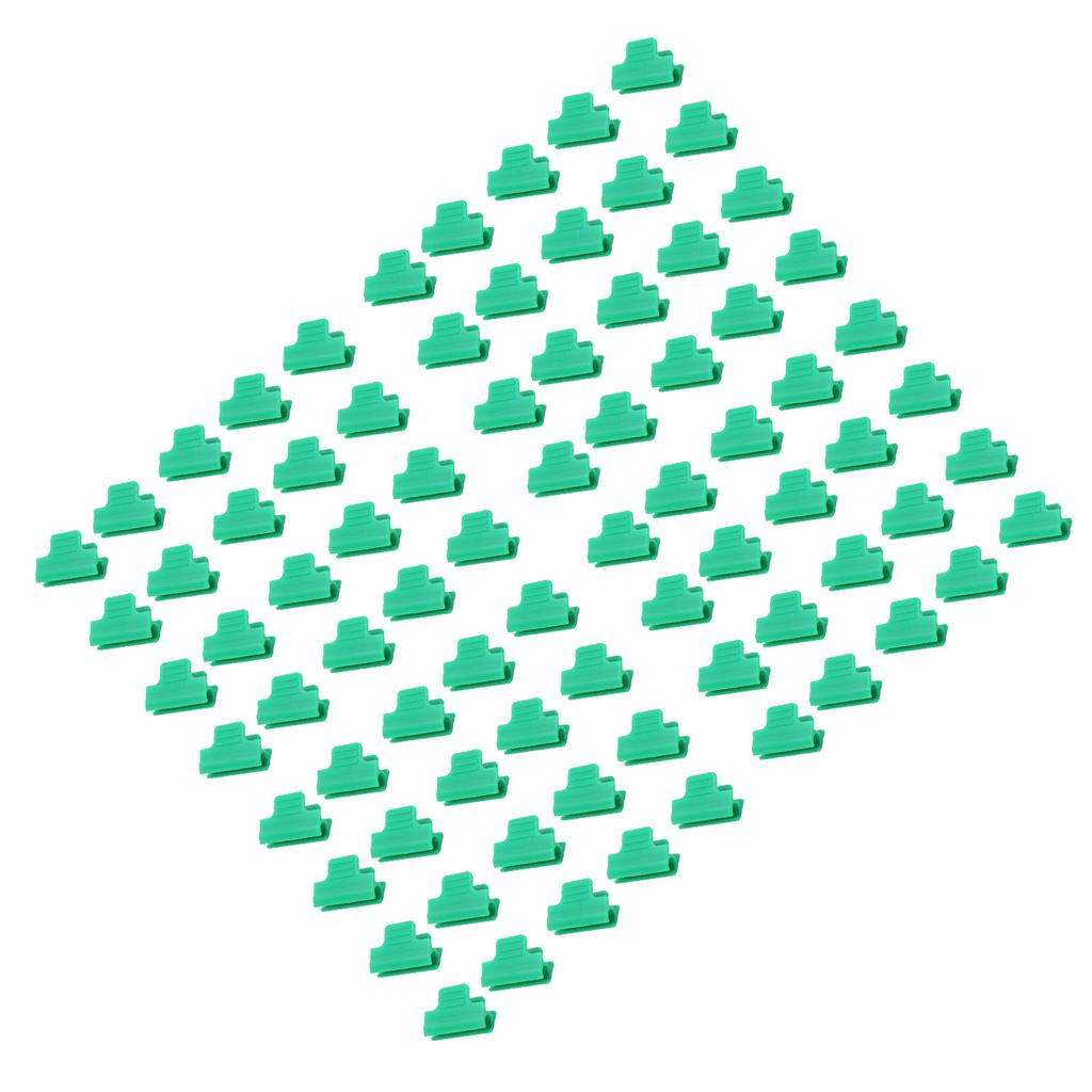 100pcs Greenhouse Clamps Film Row Cover Netting Tunnel Hoop Clip Frame Shading Net Rod Clip Greenhouse Film Clamps