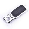 1Pc 30/60/90X Jeweler Magnifier Glass Acrylic Uv Led Slide Light Loupe
