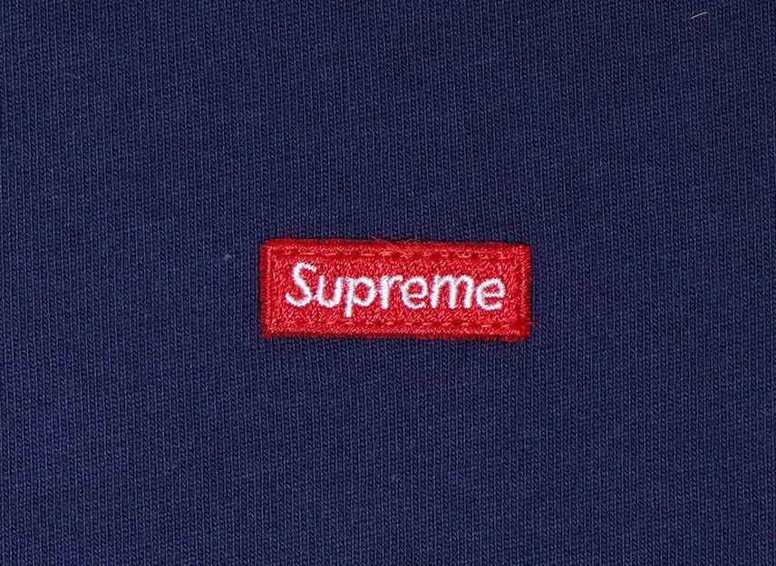 Supreme Small Box Tee Navy