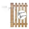 Steel Bolts Door Hinge Easy Install Gate Hinges Adjustable Bolt Hinges Heavy Duty Door Hinges for Various Doors & Gates