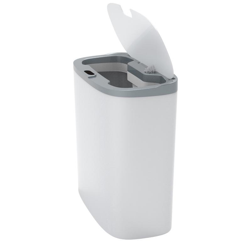 Smart Quick-Sensing Flip-Top Trash Can for Kitchen, Bathroom, & Bedroom