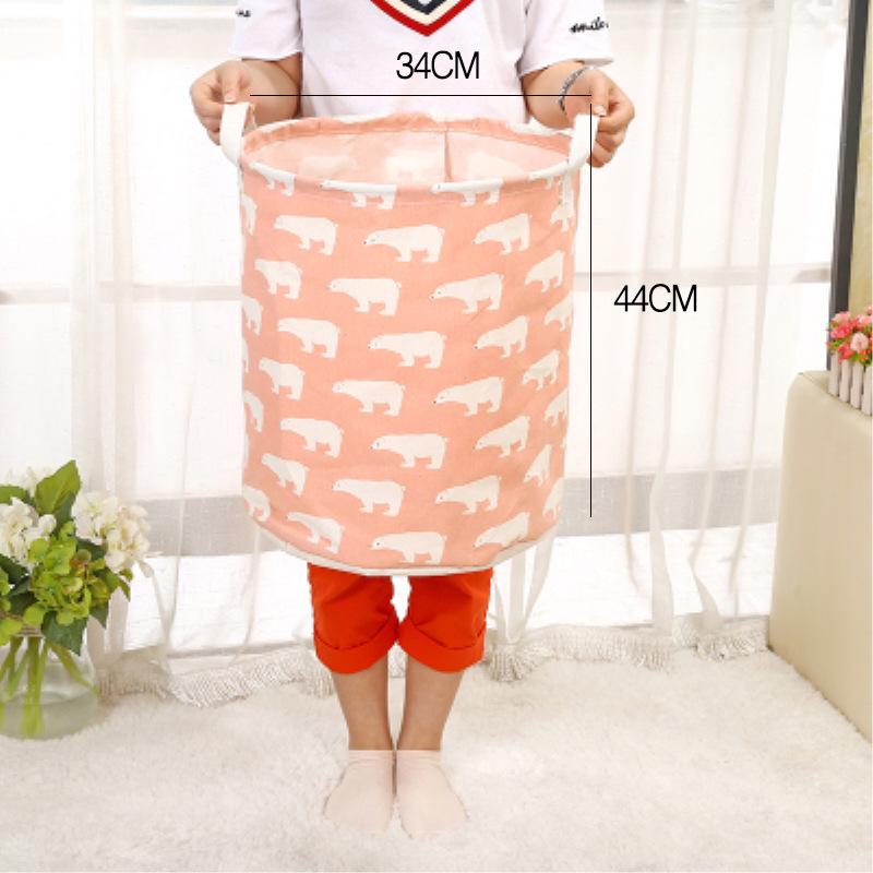 Foldable Laundry and Toy Storage Basket