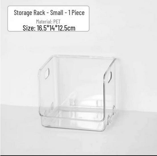 Clear Acrylic Cosmetics Organizer & Storage Box for Bathroom and Vanity