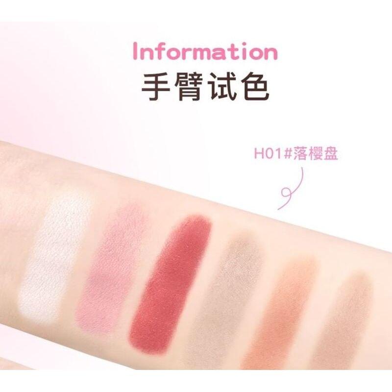 GELLA'S - 6 Colors Multi Function Palette - H01 Sakura