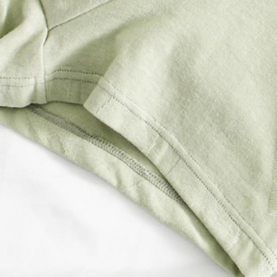 Men Boxer Briefs Mid-rise Wide Elastic Waistband Slim Fit Shorts Underwear U-Convex Large Space Patchwork Color Panties