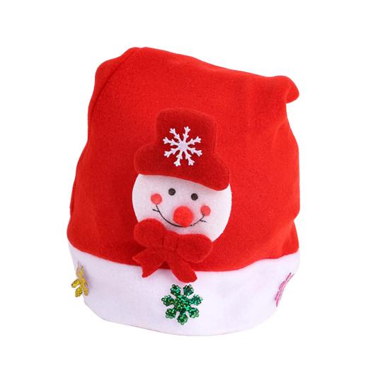 

Рождественская шапка унисекс для детей на Новый год, шапочка на батарейках со светодиодной подсветкой в виде снеговика 5