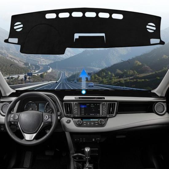 1Pcs Dashmat Dash Cover Dashboard Mat Interior Pad For Toyota RAV4/XA40