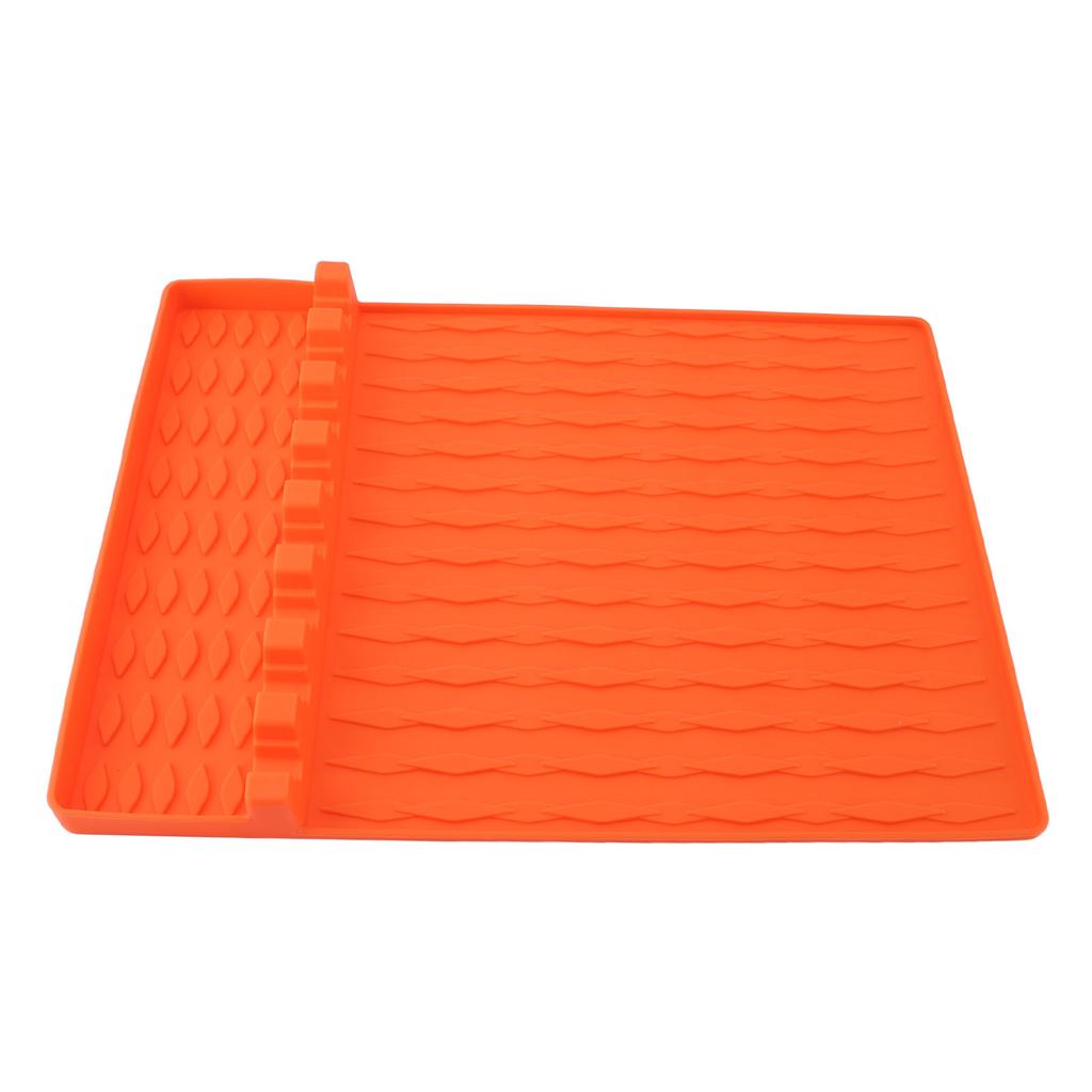 Silicone Griddle Tools Mat Heat Resistant Easy To Clean Versatile Grill Side Shelf Mat Silicone
