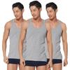 Yiershuang Men's 100% Cotton Ribbed Undershirts
