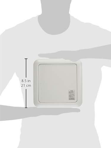 Unix KRP 150BWFH One-Touch Airflow Adjustable Ventilation Hole, Cool White