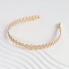Metal DIY Wedding Headband Bride Crown Gold Headdress Hairwear Hairband Base