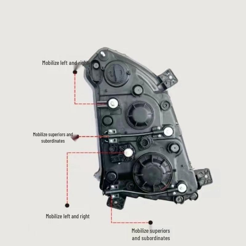 Chenglong H7 Headlight Assembly for Dongfeng Liuzhou H5/Balong M3 with Flowing LED Modification
