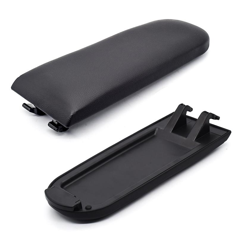 Leather Seat For Ibiza 6J 2009 2010 2011 2012 2013 2014 2015 2016 Car Center Console Armrest Cover Latch Lid Protector Cap