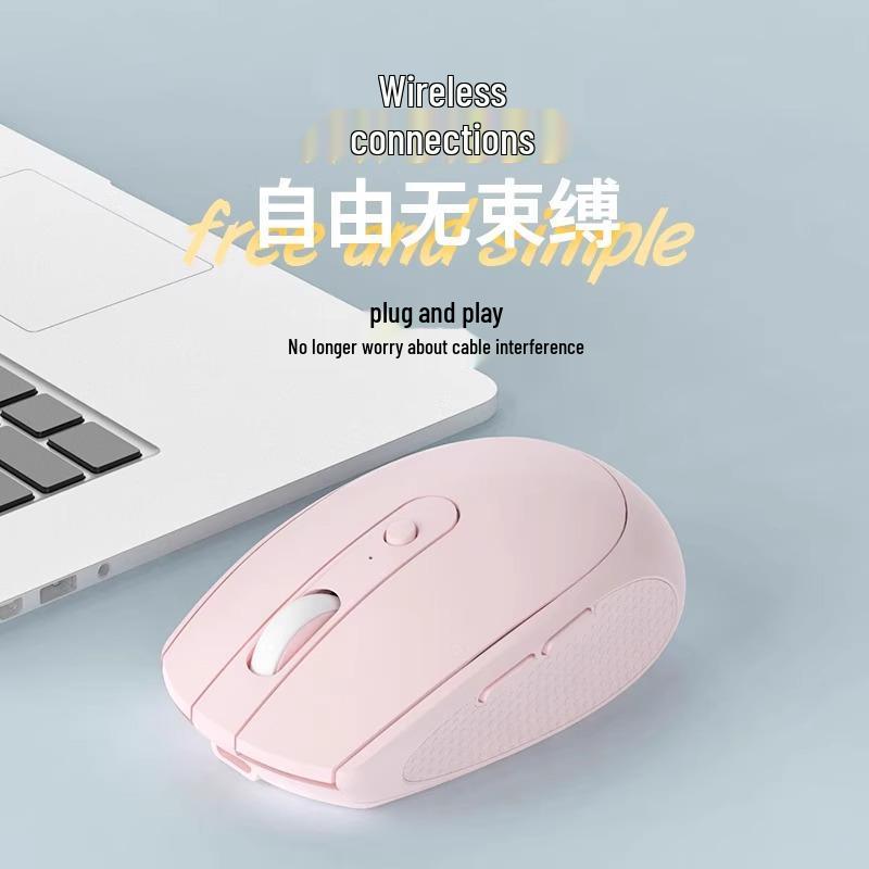 Bluetooth Wireless Dual-Mode Silent Mouse for Lenovo, Asus, HP, Dell Laptops